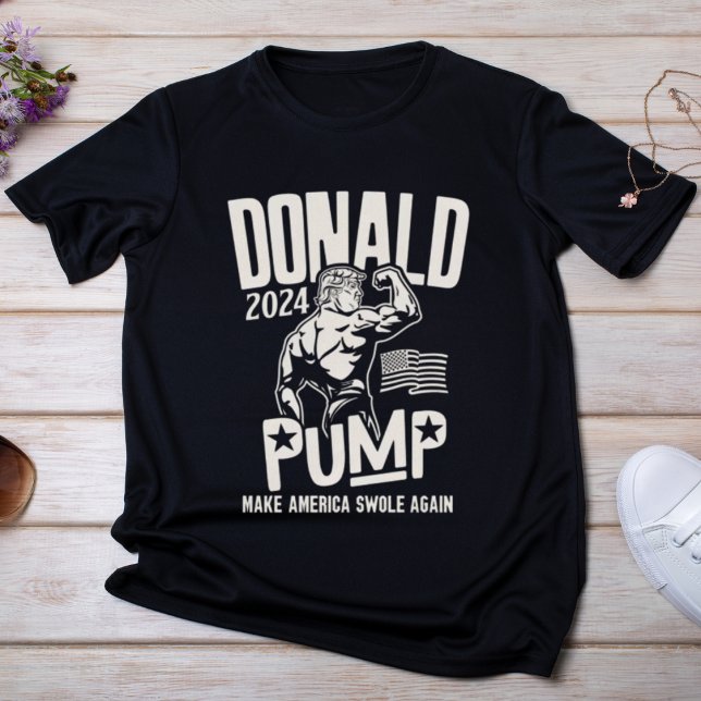 Camiseta Donald Pump 2024: Hacer que Estados Unidos se vuel (Subido por el creador)