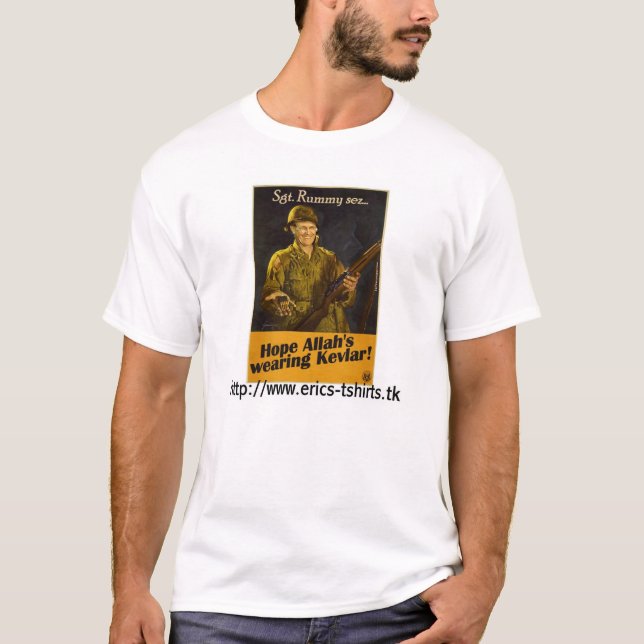 Camiseta Donald Rumsfeld (Anverso)