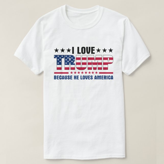 Camiseta Donald Trump (Diseño del anverso)