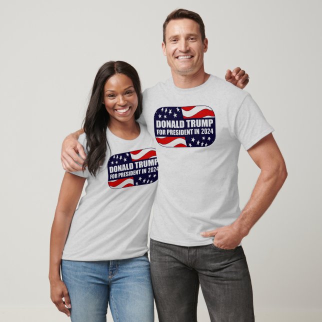 Camiseta Donald Trump 2024 (Unisexo)
