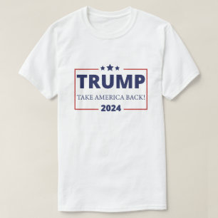 Camiseta Donald Trump 2024 Recuperemos América