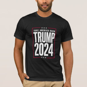 Camiseta Donald Trump 2024 Recuperemos América Elección