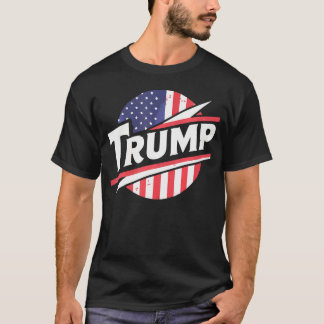 Camiseta Donald Trump 2024 recuperó la bandera estadouniden