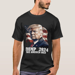 Camiseta Donald Trump 2024 retoma las elecciones en Estados