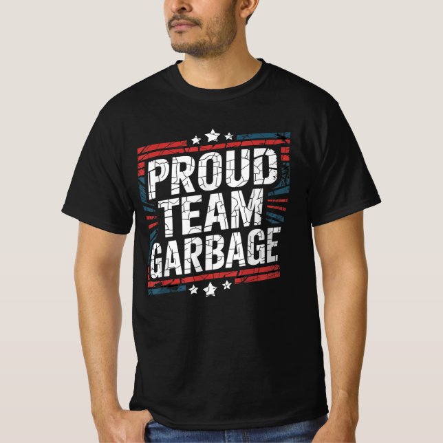 Camiseta Donald Trump 2024 se enorgullece de ser basura (Anverso)
