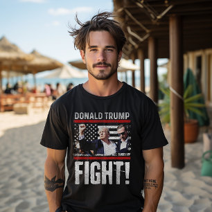 Camiseta Donald Trump 2024 Sobrevivió Disparo En Mitin Elec