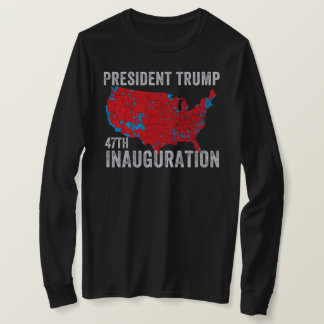 Camiseta Donald Trump 47º Presidente Inauguración 2025 EE. 