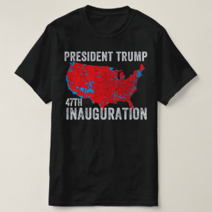 Camiseta Donald Trump 47º Presidente Inauguración 2025 EE.