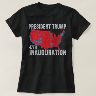Camiseta Donald Trump 47º Presidente Inauguración 2025 EE. 