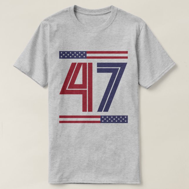 Camiseta Donald Trump 47 (Diseño del anverso)