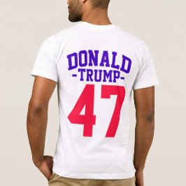 Camiseta Donald Trump 47 elecciones presidenciales 2024