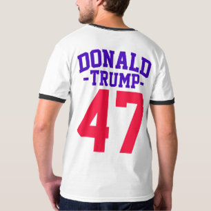 Camiseta Donald Trump 47 elecciones presidenciales 2024