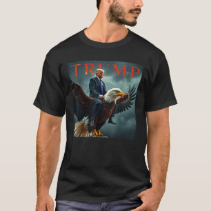 Camiseta Donald Trump águila presidente de Estados Unidos