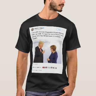 Camiseta Donald Trump: Angela Merkel