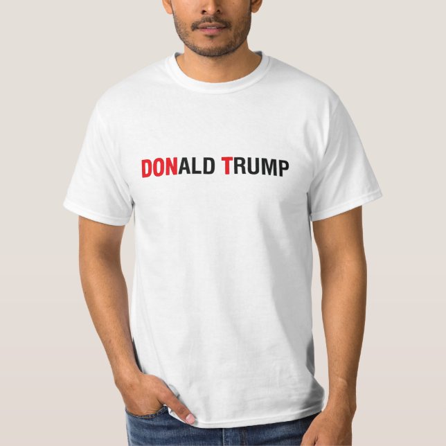 Camiseta Donald Trump anti no hace (Anverso)