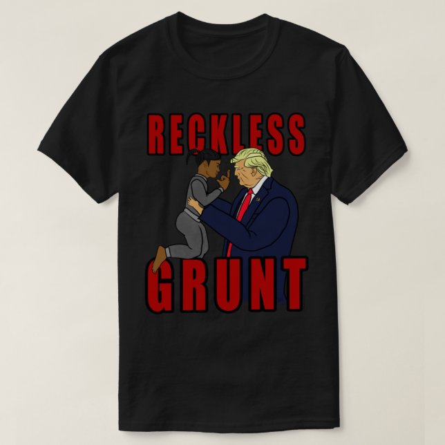 Camiseta Donald Trump aprende (Diseño del anverso)