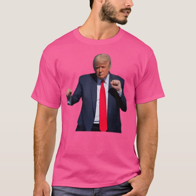 Camiseta Donald Trump bailando (Anverso)
