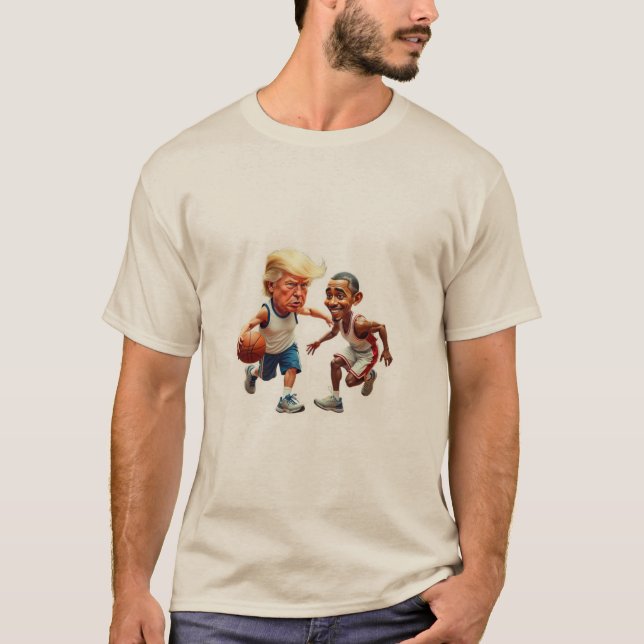 Camiseta Donald Trump Barack Obama (Anverso)