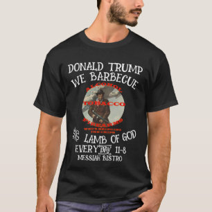 CAMISETA DONALD TRUMP BARBECAMOS LA CAPA DE DIOS TODOS LOS 