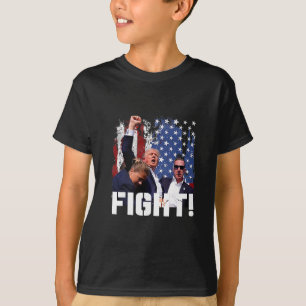 Camiseta Donald Trump bombea el puño 