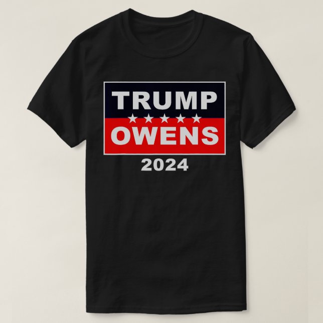 Camiseta Donald Trump & Candace Owens 2024 USA Presidential (Diseño del anverso)