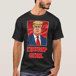 Camiseta Donald Trump Chica divertida gran presidente estad