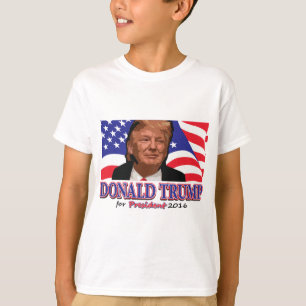 Camiseta Donald Trump como presidente