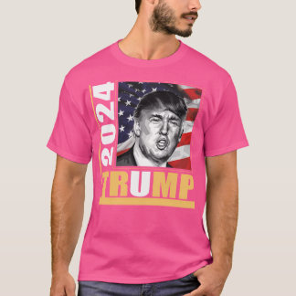 Camiseta Donald Trump Como Presidente. Elecciones 2024. Vot