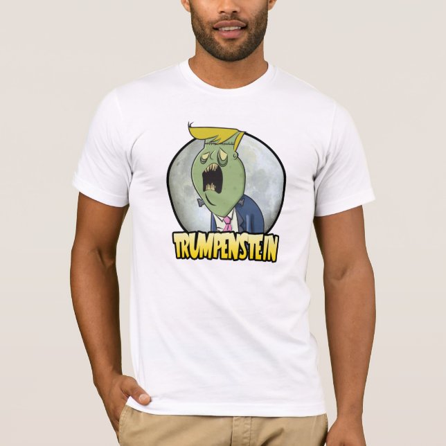 Camiseta Donald Trump como Trumpenstein (Anverso)