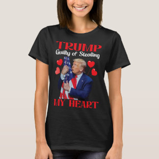 Camiseta Donald Trump Con Bandera Estadounidense Trump Culp