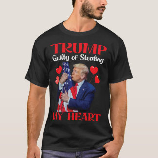 Camiseta Donald Trump Con Bandera Estadounidense Trump Culp