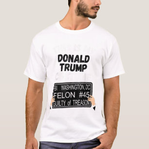 Camiseta Donald Trump: Convicto de prisión contra Trump
