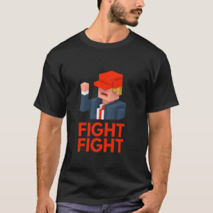 Camiseta Donald Trump de 2024 retrocede a la lucha por las