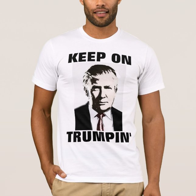 Camiseta DONALD TRUMP divertido 2016 camisetas, GUARDA EN (Anverso)