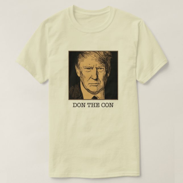 Camiseta Donald Trump Don la estafa (Diseño del anverso)
