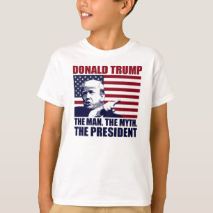 Camiseta Donald Trump el hombre el mito el presidente