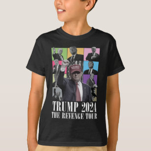 Camiseta Donald Trump El Tour De La Venganza 2024 Para Homb