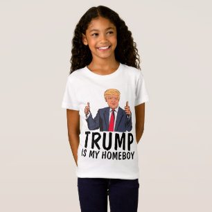 Camiseta DONALD TRUMP embroma las camisetas, MI HOMEBOY