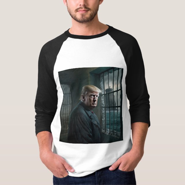 Camiseta Donald Trump en la prisión de Alcatraz (Anverso)