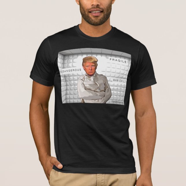 Camiseta Donald Trump en un anti-triunfo de la pintura de (Anverso)