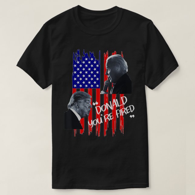 Camiseta Donald Trump eres despedido, Inauguración 2021 (Diseño del anverso)