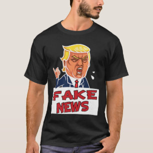 Camiseta Donald Trump eres noticias falsas