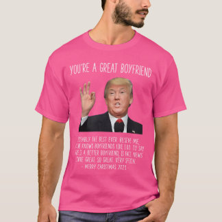 Camiseta Donald Trump eres un novio navidad 2012