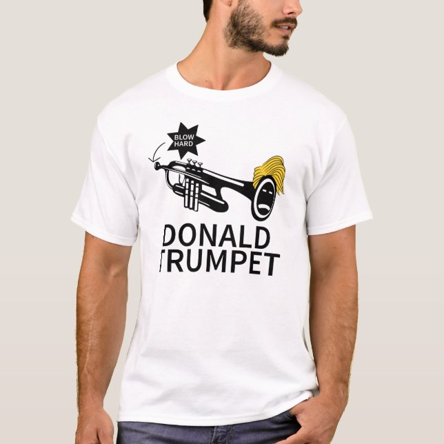 Camiseta Donald Trump es gracioso (Anverso)