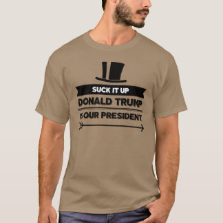 Camiseta Donald Trump es nuestro presidente Funny Men's
