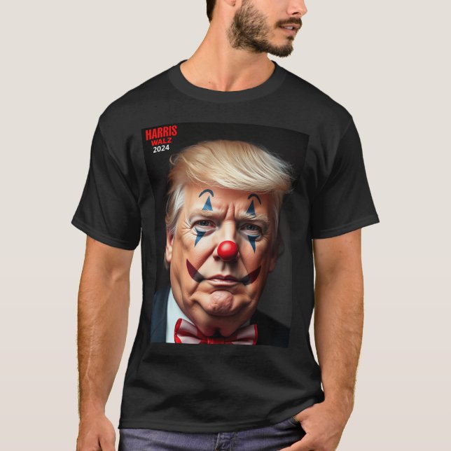 Camiseta Donald Trump es un payaso (Anverso)