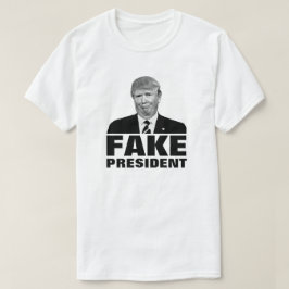 Camiseta Donald Trump "FALSO PRESIDENTE" por colores claros