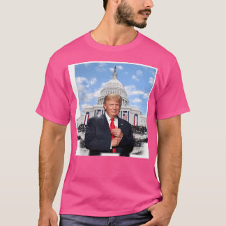 Camiseta Donald Trump Frente A La Casa Blanca 2
