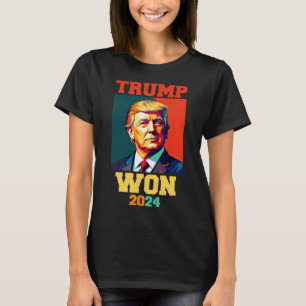 Camiseta Donald Trump Ganó la Inauguración de la Elección d