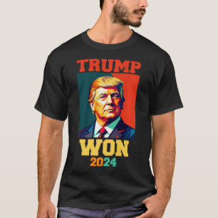 Camiseta Donald Trump ganó la investidura electoral de 2024